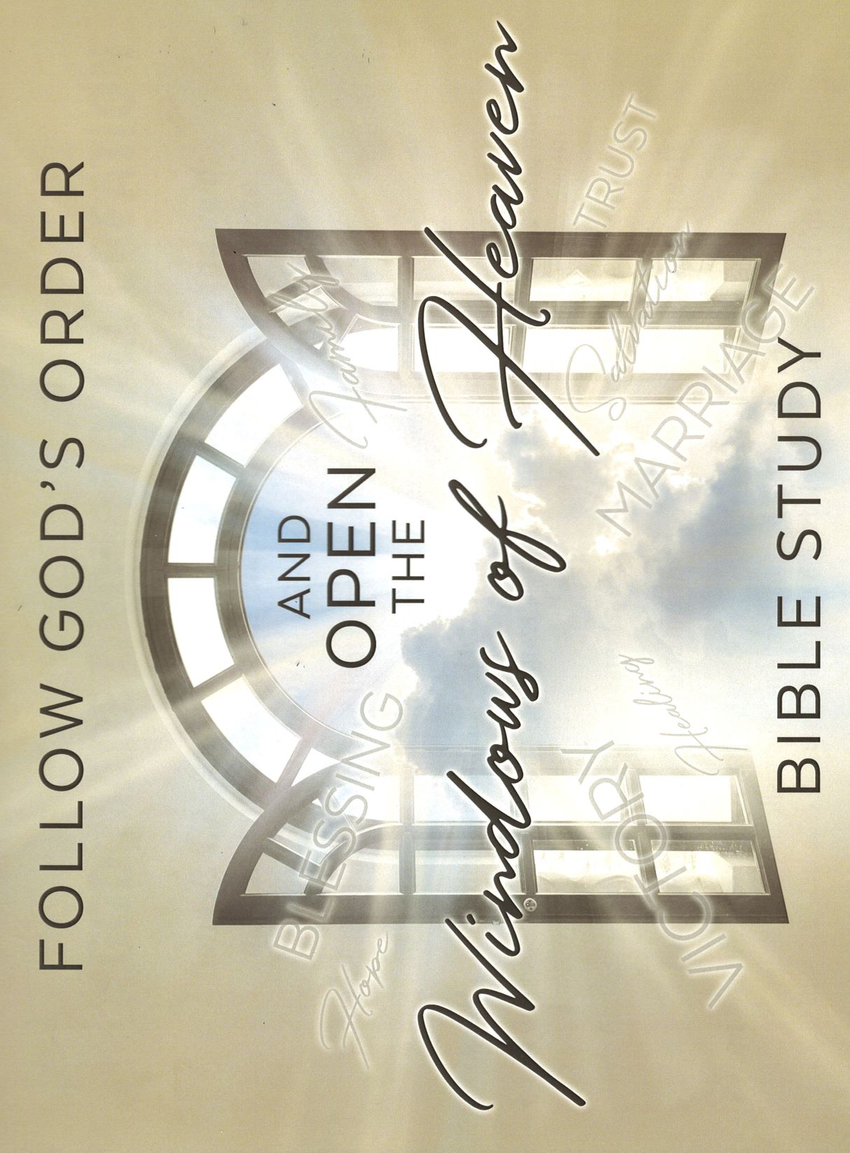 Window to Heaven Bible Study Chart (Giving - 3rd ED)	