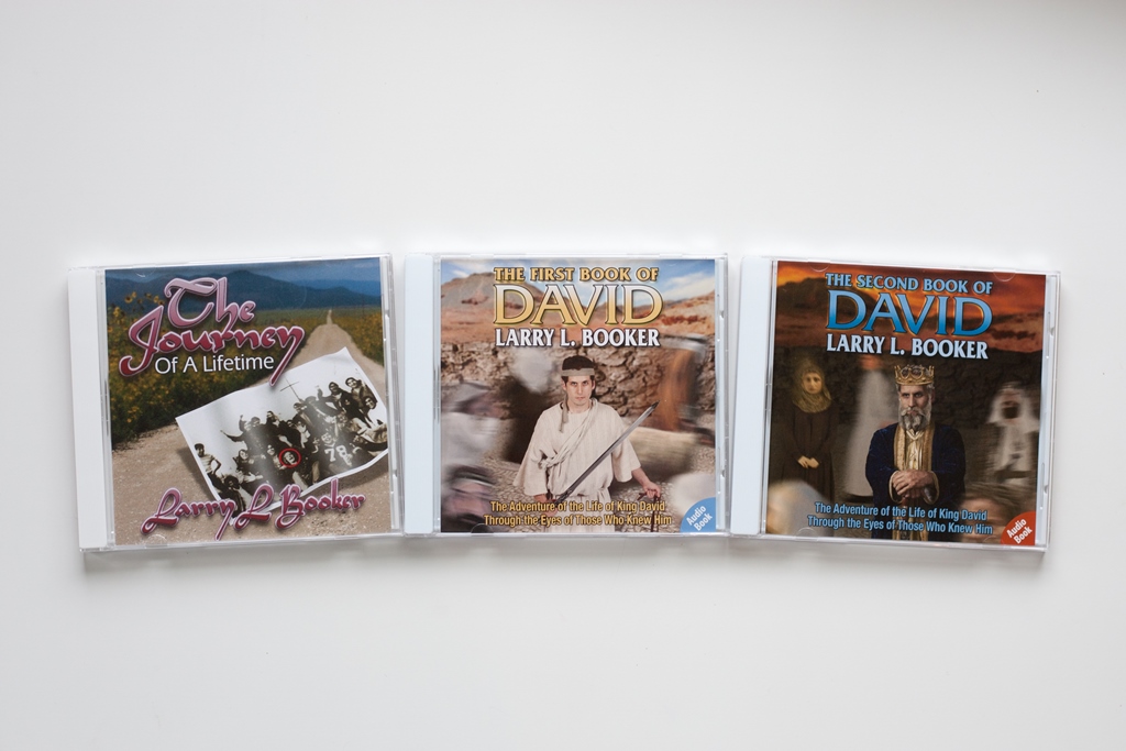 Set of 3 audiobooks...