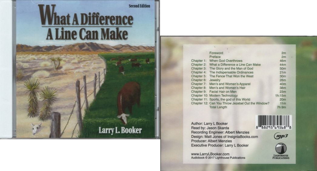 What a Difference a Line Can Make - Larry Booker (Audio CD)