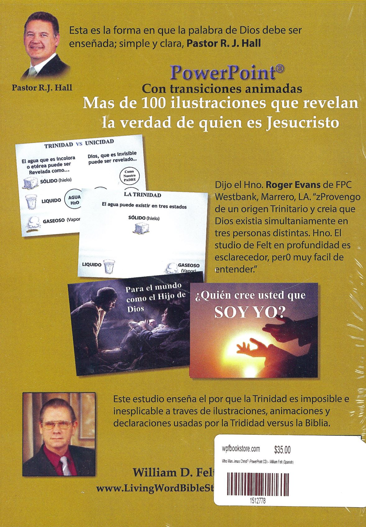 Who Was Jesus Christ? (PowerPoint CD) - William Felt (Spanish)