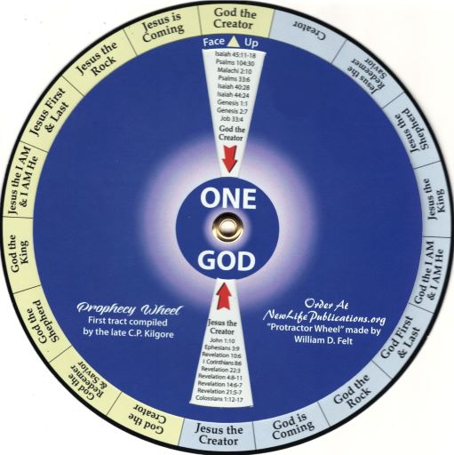 One God "Protractor Wheel" - William Felt (English)