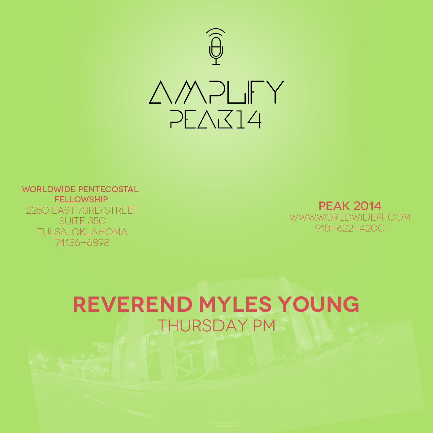 2014 PEAK Rev. Myles Young