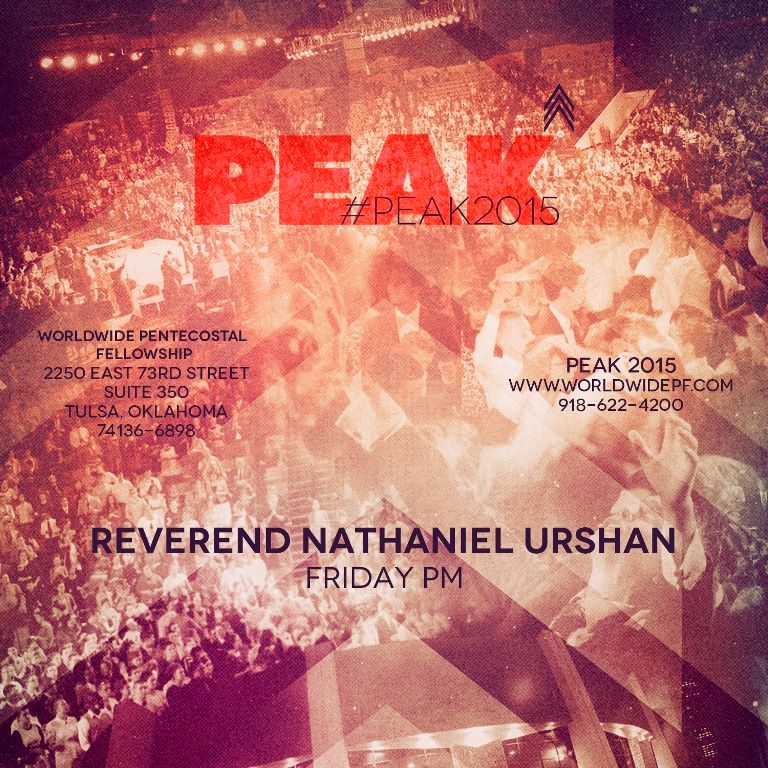 2015 PEAK Rev. Nathaniel Urshan (CD)