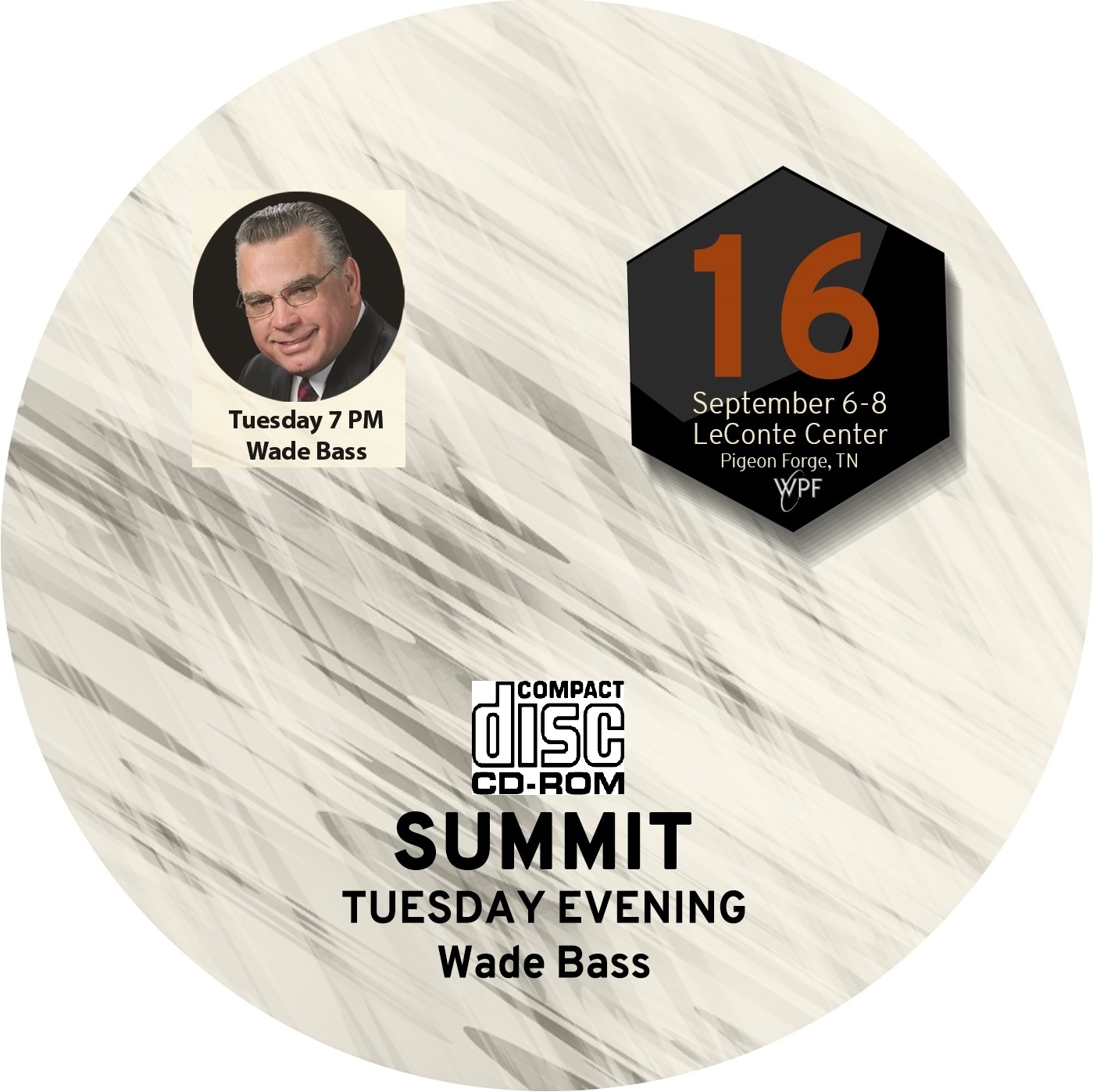 2016 Summit Rev. Wade Bass (CD)