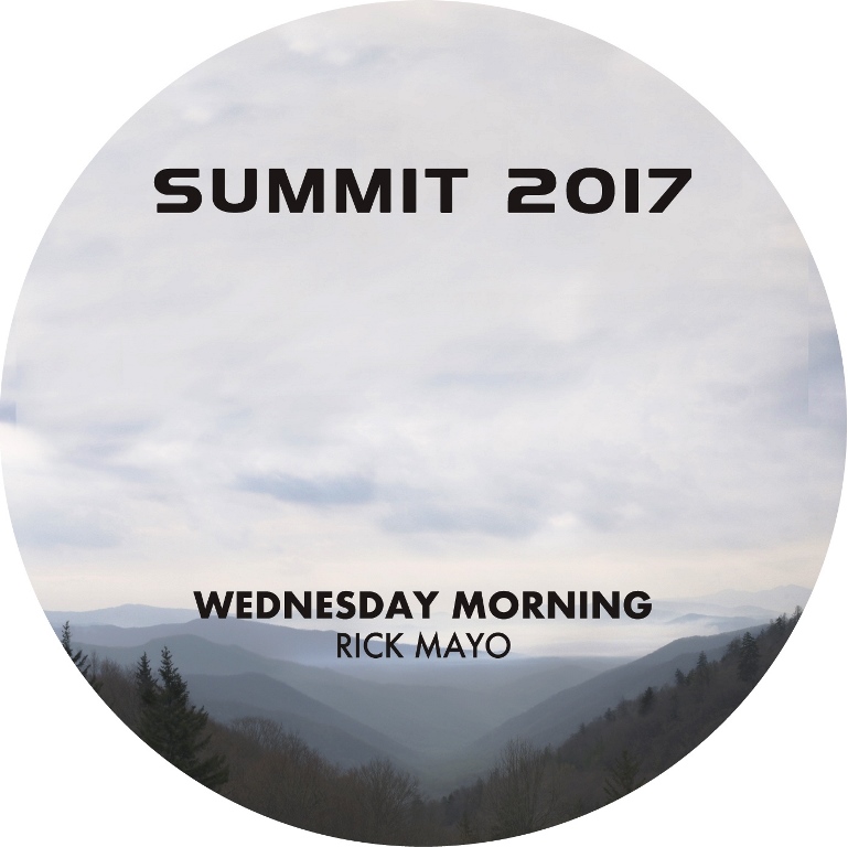 2017 Summit Rev. Rick Mayo (CD)
