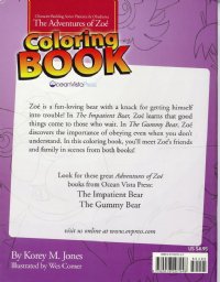 The Adventures of Zoe Coloring Book - Korey Jones