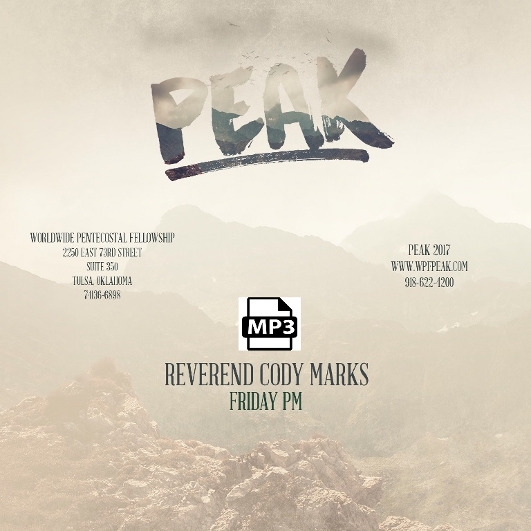 2017 PEAK Rev. Cody Marks (MP3)