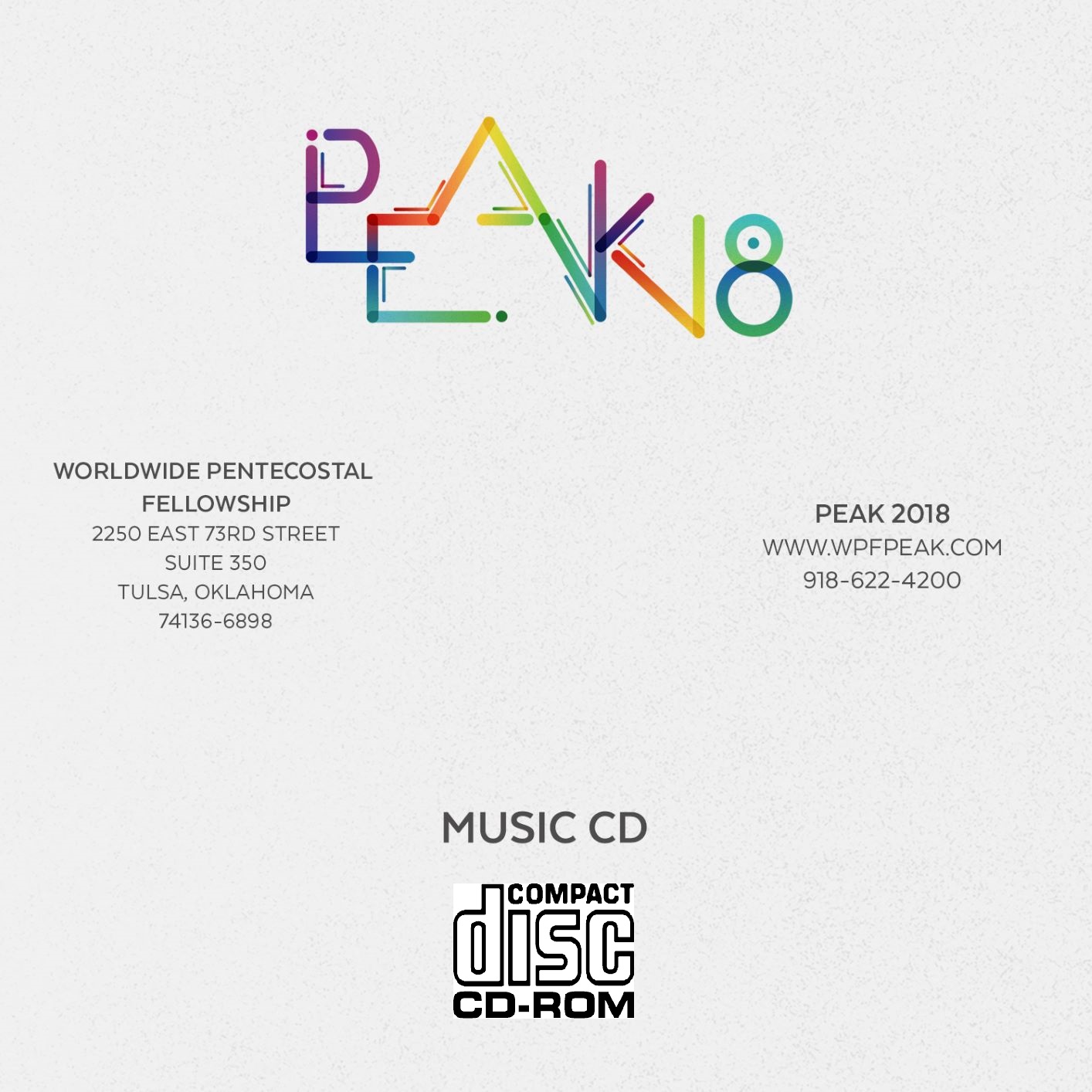 2018 PEAK Single CD