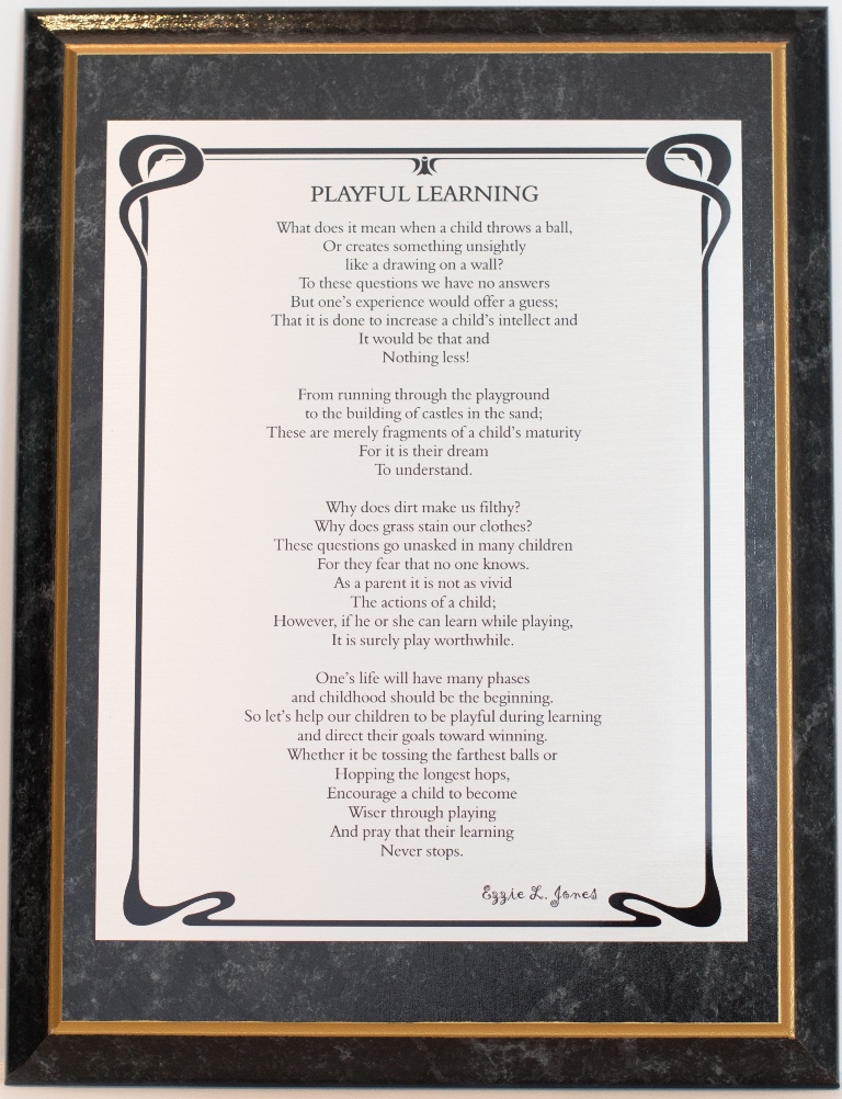 Playful Learning - Ezzie Jones