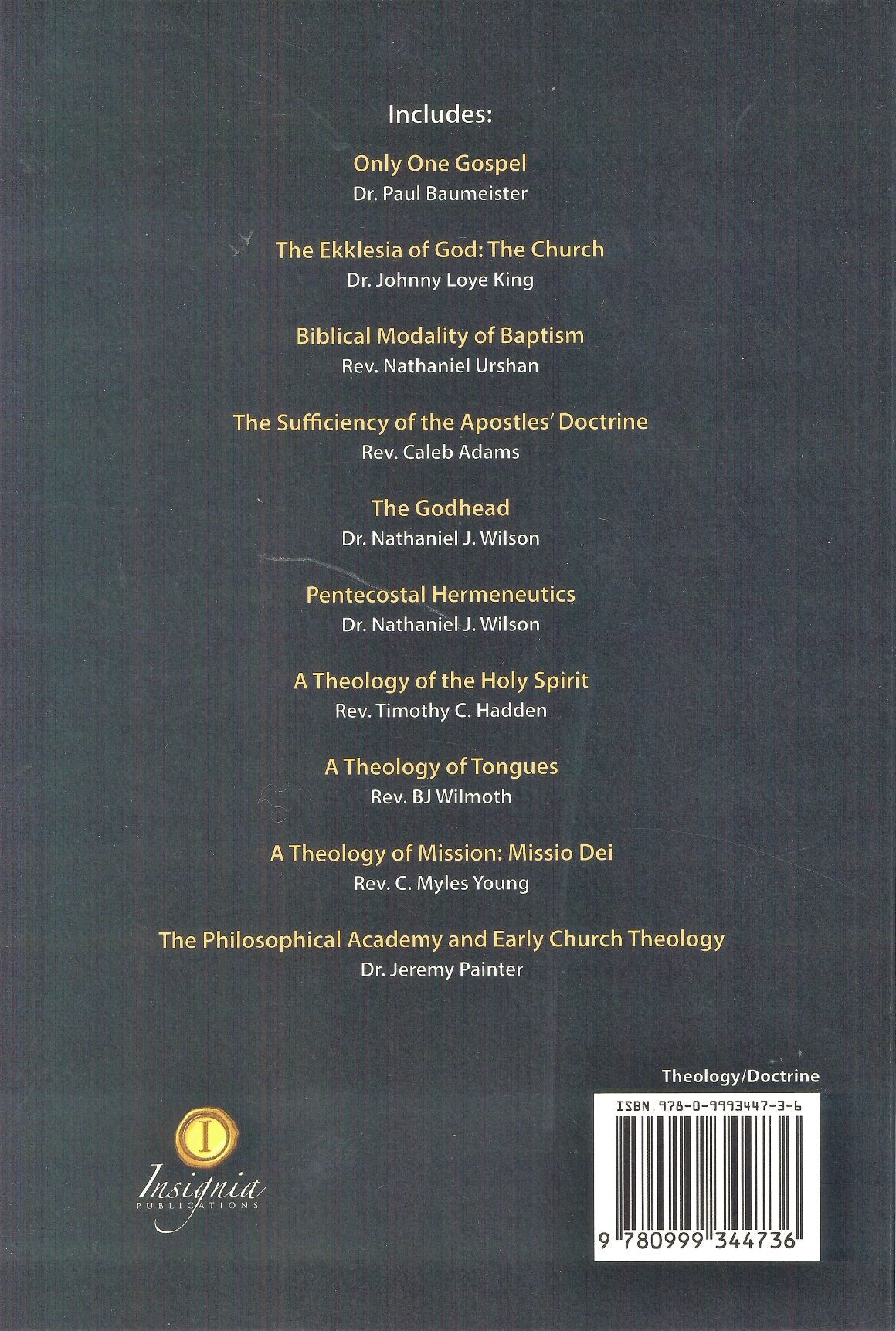 Symposium on the Apostles Doctrine Vol. 1 - Rick Mayo