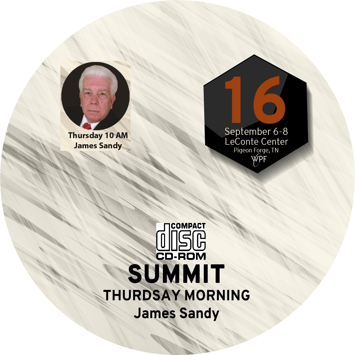 2016 Summit Rev. James Sandy (CD)