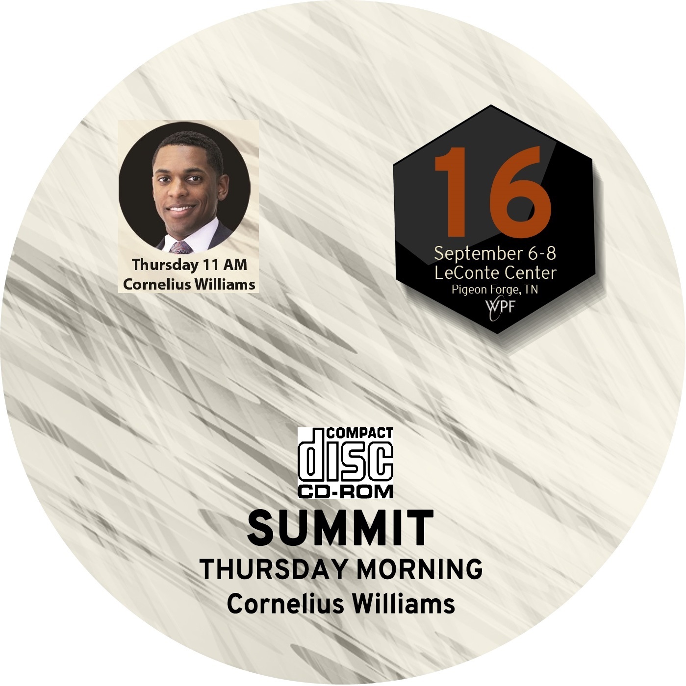 2016 Summit Rev. Cornelius Williams (CD)