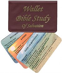 Wallet Bible Study of Salvation - Billy Hutson