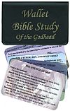 Wallet Bible Study of the Godhead - Billy Hutson